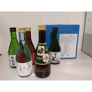 広島　日本酒　西条の地酒　小瓶セット（300ｍｌ×6本）(日本酒)