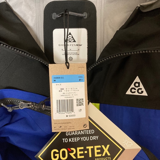 新品 定価55000円 ACG GORE-TEX Misery Ridge M 7