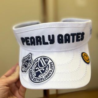 パーリーゲイツ(PEARLY GATES)の4/17で取り下げます❗️✨早い者勝ち❣️新品　パーリーゲイツ　サンバイザー♡♡(ウエア)