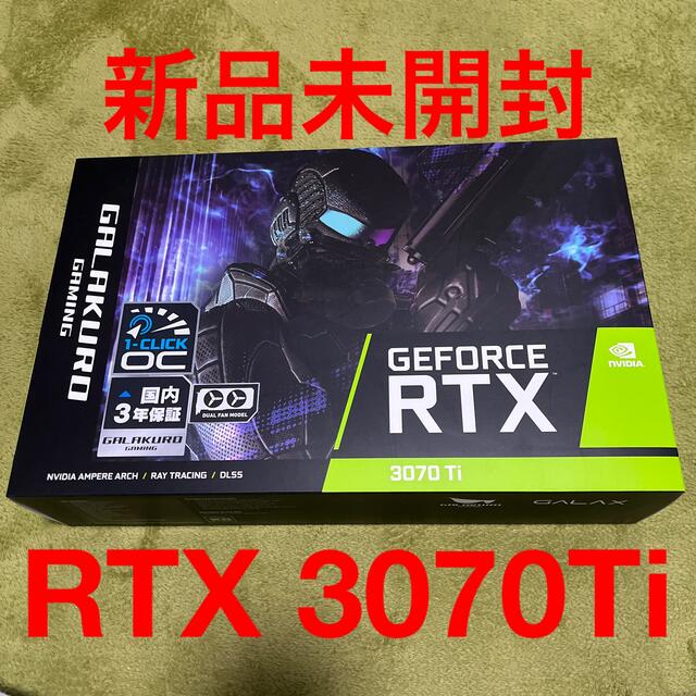 GALAKURO GAMING グラフィックボード GG-RTX3070TI-E