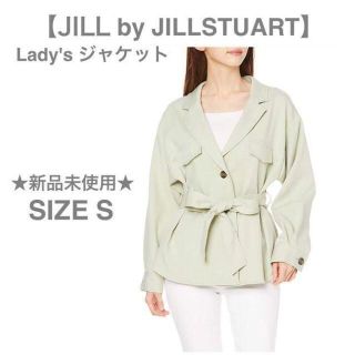 ジルバイジルスチュアート(JILL by JILLSTUART)の【JILL by JILLSTUART】ストレッチソフトツイルジャケット(スプリングコート)