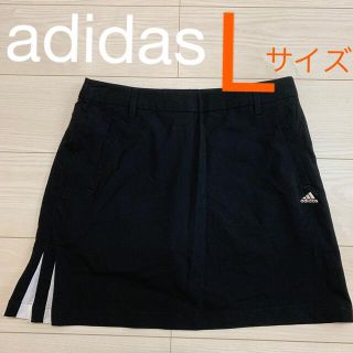 アディダス(adidas)のadidasアディダス レディースプリーツスカート　インナーパンツ付き　Lサイズ(ウェア)