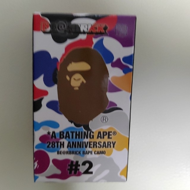 MEDICOM TOY(メディコムトイ)のベアブリック100%Ａ BATHING APE エンタメ/ホビーのフィギュア(その他)の商品写真