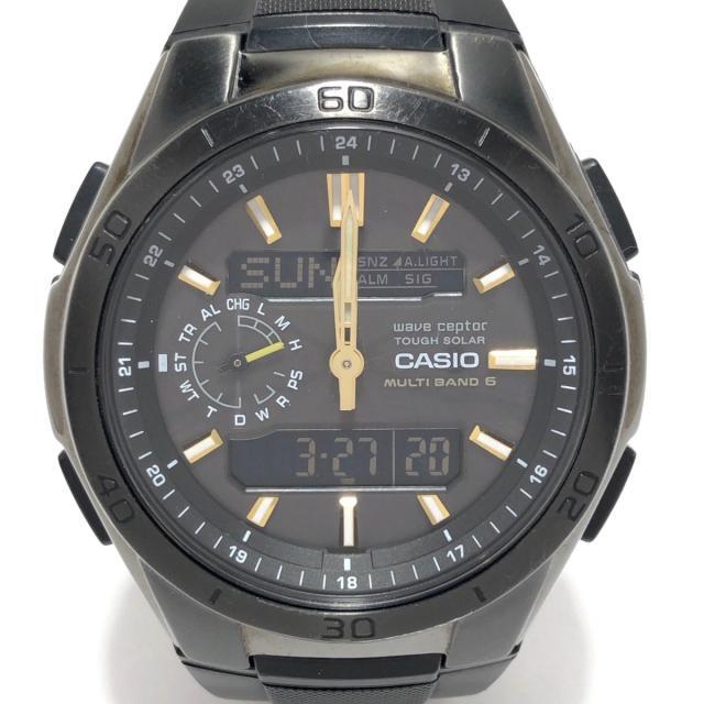 CASIO(カシオ) 腕時計 WVA-M650 メンズ 黒