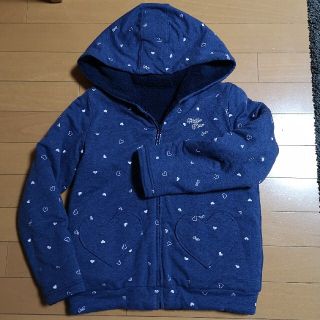 メゾピアノ リバーシブル パーカー 130㎝
