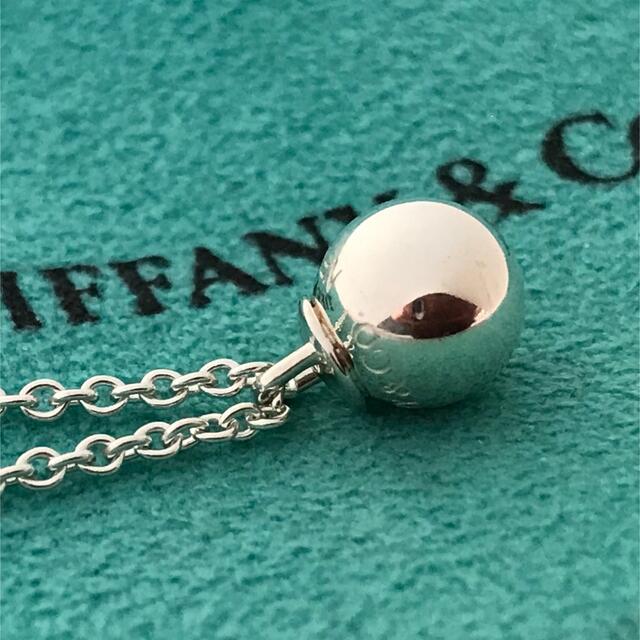 Tiffany ハードウェアボールネックレス美品