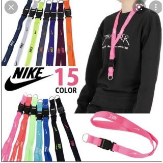 ナイキ(NIKE)のNIKE   ストラップ　オレンジ(ストラップ)