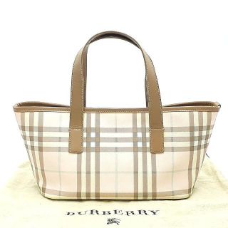 バーバリー(BURBERRY)のバーバリー ロンドン ハンドバッグ ノバチェック 20-22032415(トートバッグ)