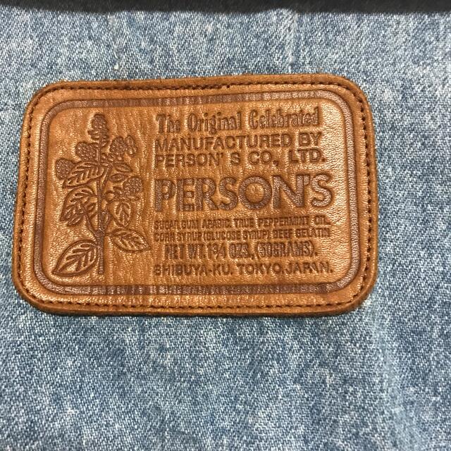 PERSON'S(パーソンズ)のヴィンテージ90sパーソンズ刺繍遣いジージャンLLサイズ レディースのジャケット/アウター(Gジャン/デニムジャケット)の商品写真
