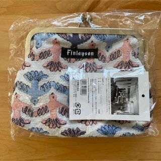 Finlayson（フィンレイソン）の口金ポーチ　ワタリドリ　新品未使用(ポーチ)