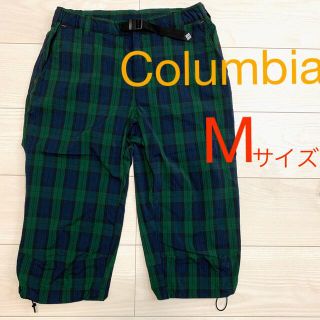 コロンビア(Columbia)のColumbiaコロンビア　Mサイズレディースチェックハーフパンツ(ハーフパンツ)