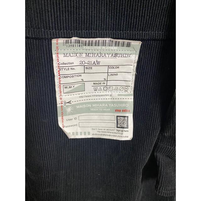 ミハラヤスヒロ MIHARA YASUHIRO 2020aw シャツ レディースのジャケット/アウター(ロングコート)の商品写真