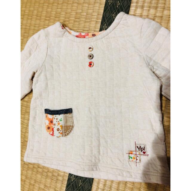 キムラタン(キムラタン)のキムラタン　Youpi！  トップス　95 キッズ/ベビー/マタニティのキッズ服女の子用(90cm~)(Tシャツ/カットソー)の商品写真