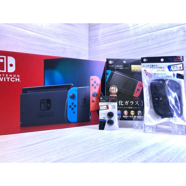 内容品完備!おまけ付き!新型Nintendo Switch本体一式 - electrabd.com