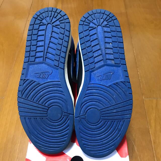 NIKE(ナイキ)のナイキ エアジョーダン1 青/黒 メンズの靴/シューズ(スニーカー)の商品写真