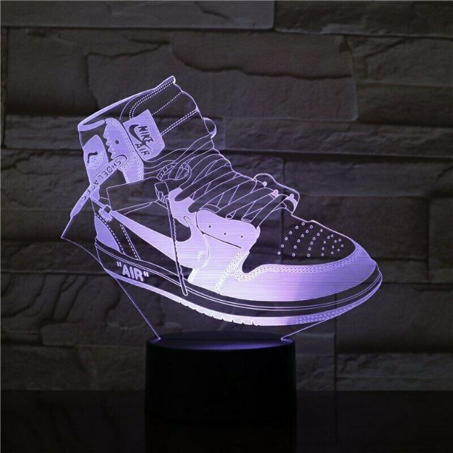 靴/シューズAir Jordan スニーカー LED 3Dアクリルライト {限定}