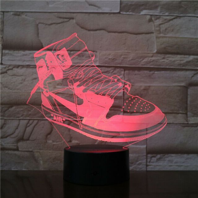 Air Jordan スニーカー LED 3Dアクリルライト {限定} 1