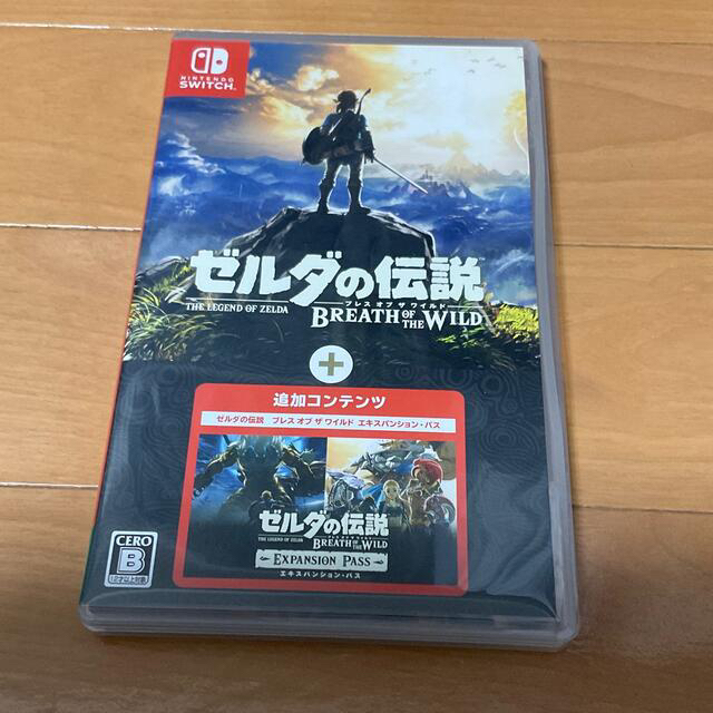 ゲームソフトゲーム機本体ゼルダの伝説 ブレス オブ ザ ワイルド ＋ エキスパンション・パス Switc