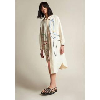 イセタン(伊勢丹)の購入額8万円　kloke visage embroidered dress(ロングワンピース/マキシワンピース)