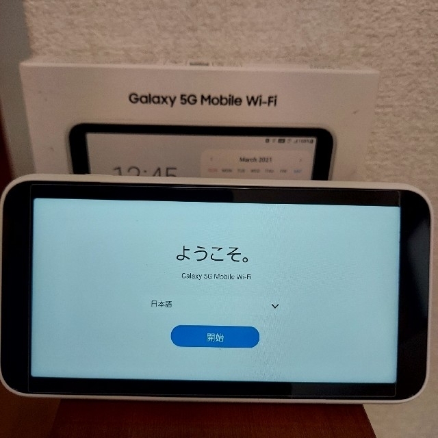 Galaxy - Galaxy 5G mobile wifi SCR01 モバイルルーターの通販 by teruo8607's  shop｜ギャラクシーならラクマ