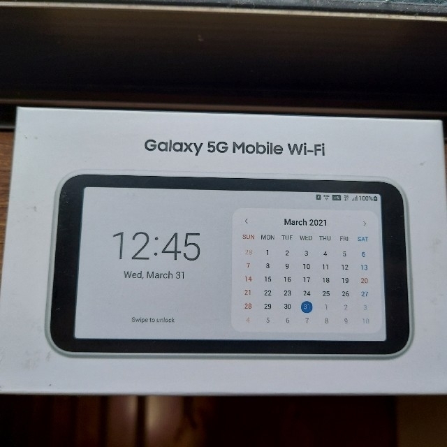 Galaxy 5G mobile wifi SCR01 モバイルルーター 2