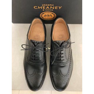 チーニー(CHEANEY)の新品　チーニー　紳士用ドレスシューズ　黒色　ブラック(ドレス/ビジネス)