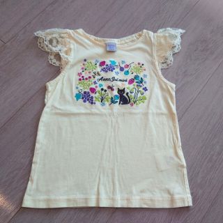 アナスイミニ(ANNA SUI mini)の＊美品＊アナスイミニ　ANNA SUI mini ネコ フルーツTシャツ 120(Tシャツ/カットソー)