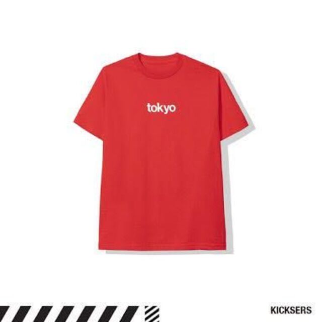 Antisocialsocialclub Tokyo Tシャツ 赤 新品