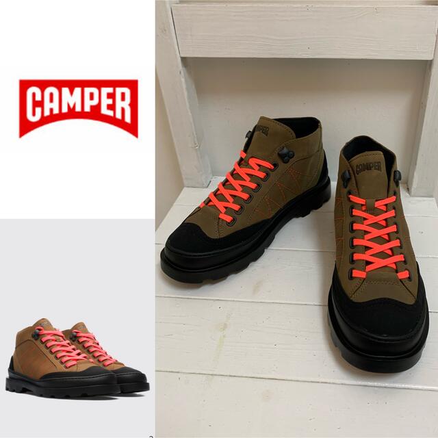 CAMPER(カンペール)のCAMPER カンペール BRUTUS レースアップブーツ マウンテンシューズ レディースの靴/シューズ(ブーツ)の商品写真