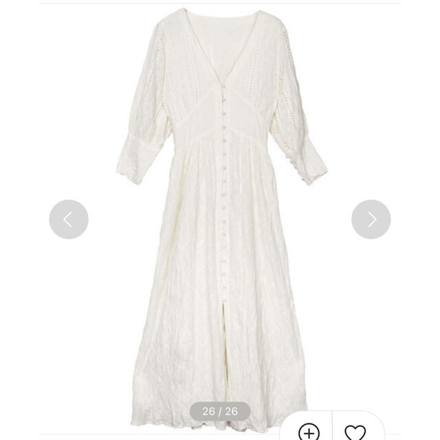 ameri ????cotton lace dress 3