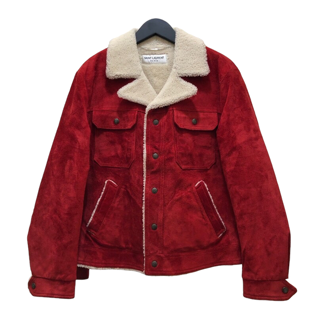 サンローラン SAINT LAURENT ムートンジャケット 19AW【中古】 品多く ...