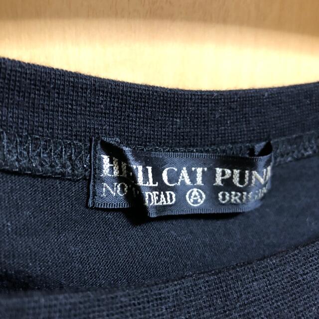 HELLCATPUNKS(ヘルキャットパンクス)のHELL CAT PUNKS Tシャツ レディースのトップス(Tシャツ(長袖/七分))の商品写真