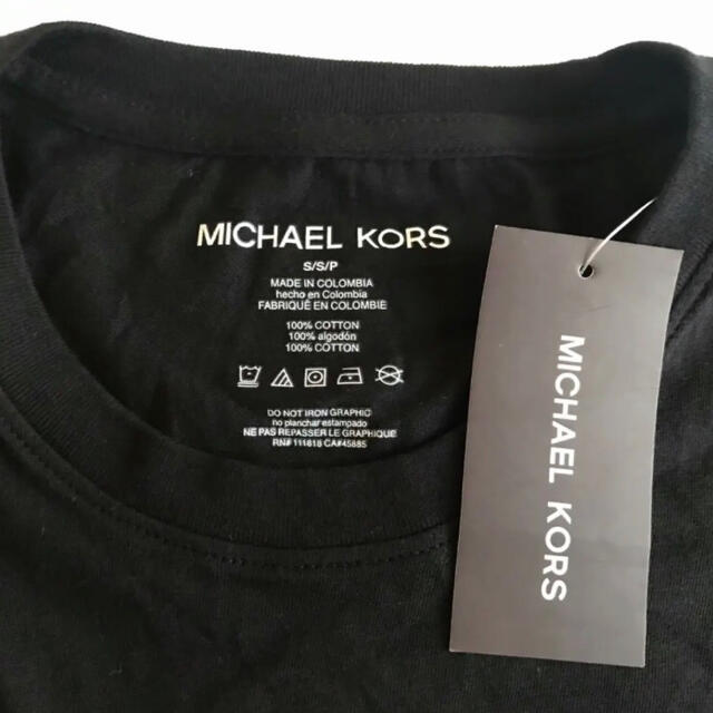 レア 新品 マイケルコース USA Tシャツ S 黒 2