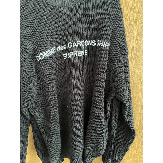 【返品送料無料】 Supreme - supreme  COMME des GARCONS ニット/セーター