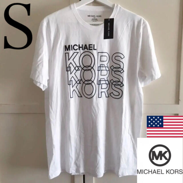 レア 新品 マイケルコース USA メンズ Tシャツ 白 S