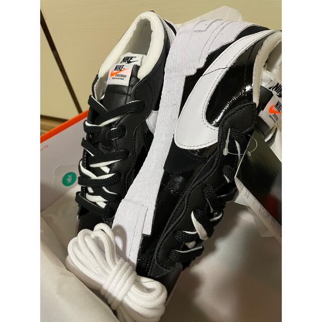 【人気】NIKE × SACAI LDV WAFFLE  黒 27