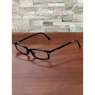 プラダ(PRADA)のPRADA メガネフレーム ブラック 眼鏡(中古品)(サングラス/メガネ)