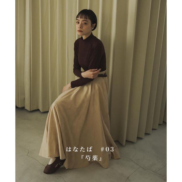 YAECA(ヤエカ)のfoufou  はなたばスカート　sサイズ レディースのスカート(ロングスカート)の商品写真