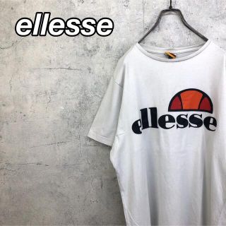 エレッセ(ellesse)の希少 90s エレッセ Tシャツ プリントロゴ  美品(Tシャツ/カットソー(半袖/袖なし))