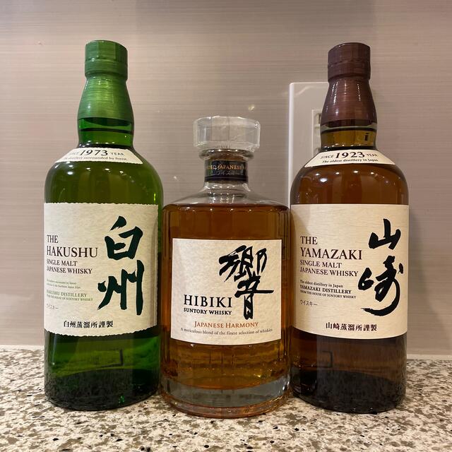 サントリーウイスキー響山崎白州 - 酒 サントリーウイスキー響山崎白州 - 酒