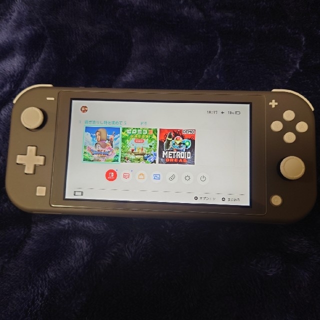 Nintendo Switch Liteグレー