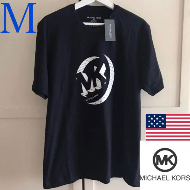 レア 新品 MK マイケルコース USA メンズ Tシャツ 黒 M | フリマアプリ ラクマ