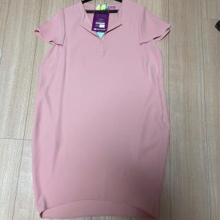 までの ヨーコチャン ベージュピンクドルマンワンピース チュニック