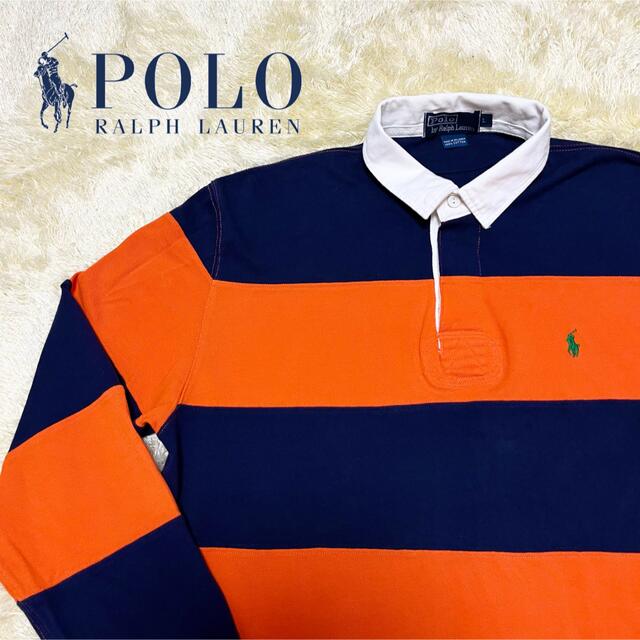 POLO RALPH LAUREN - 【美品】ポロラルフローレン 長袖 ラガーシャツ