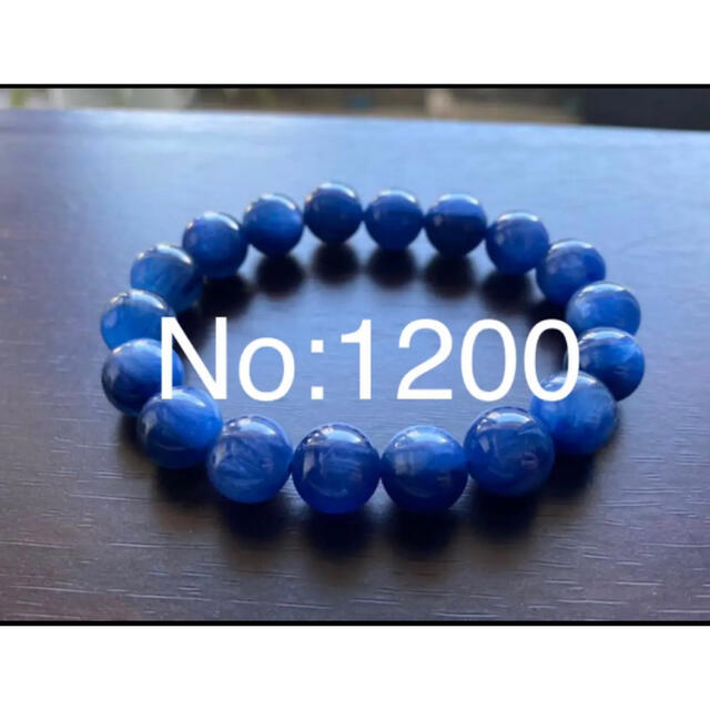 高品質No:1200天然石カイヤナイトブレスレット早い者勝ち | www