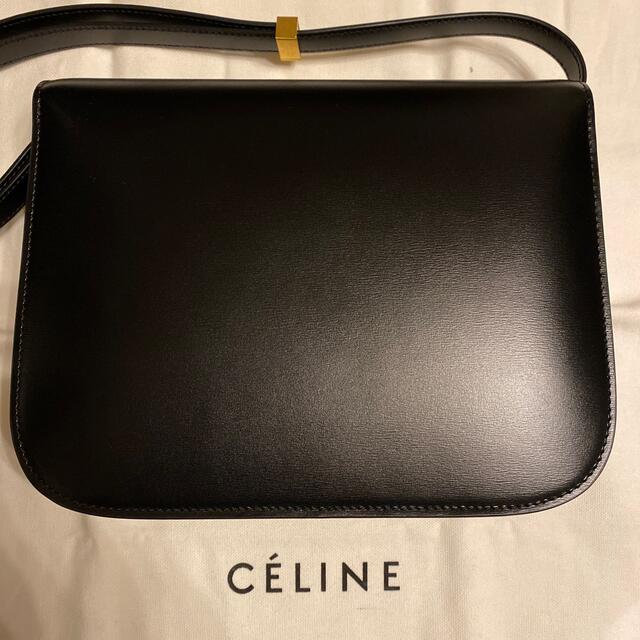 celine - poko様専用 セリーヌ クラシックボックス 黒 M 現行ロゴ 超美