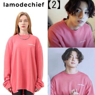 lamodechief ラモードチーフ BTS ジョングク着用 Tシャツ 【2】(Tシャツ/カットソー(七分/長袖))