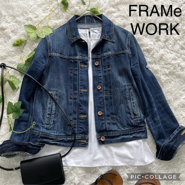 FRAMeWORK(フレームワーク)の★専用★     FRAMe WORK フレームワーク　デニムジャケット レディースのジャケット/アウター(Gジャン/デニムジャケット)の商品写真