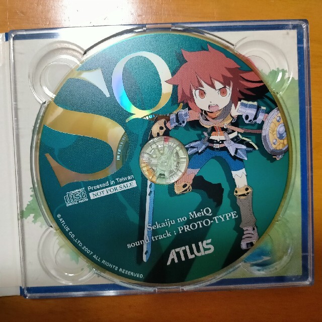 ニンテンドーDS(ニンテンドーDS)の世界樹の迷宮 1～3 予約特典 サウンドトラックCD エンタメ/ホビーのCD(ゲーム音楽)の商品写真