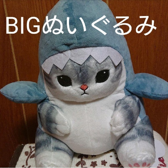 サメにゃんぬいぐるみmofsand モフサンドBIGぬいぐるみ猫の通販 by ฅ•ω•ฅ's shop｜ラクマ